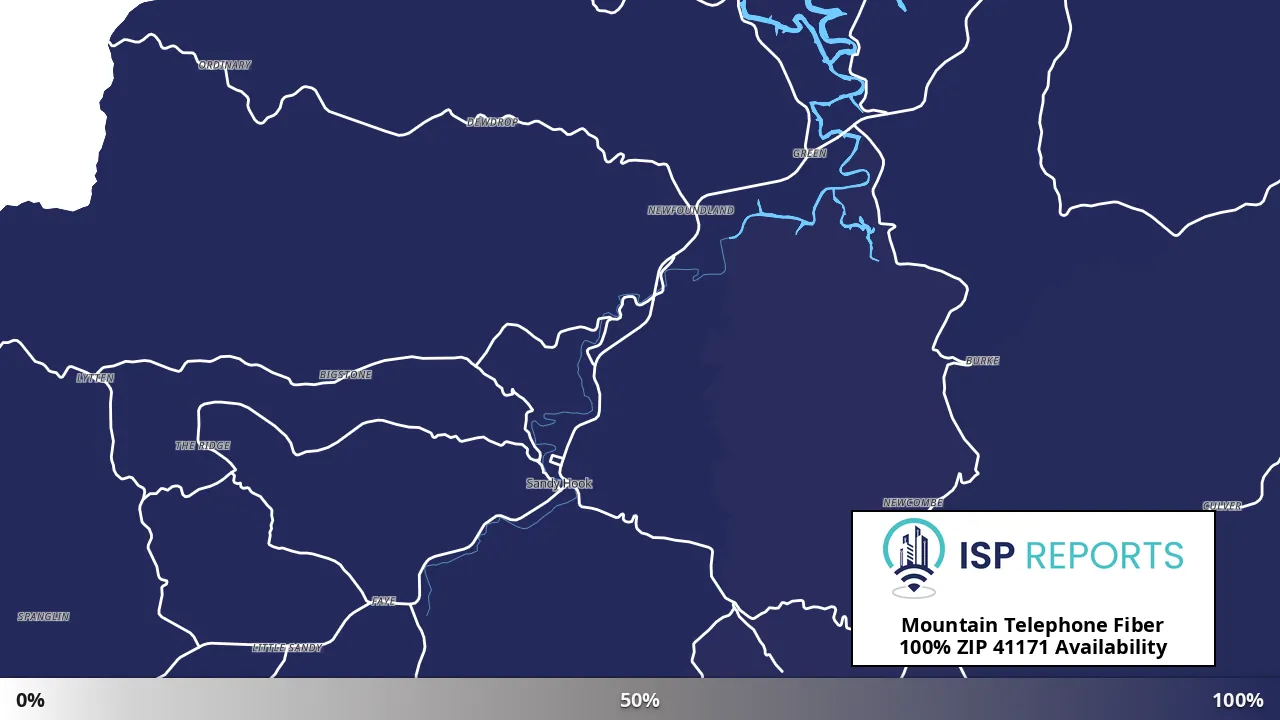 41171, KY map of internet availability
