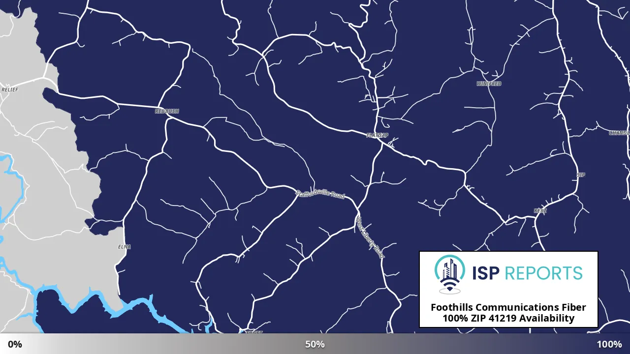 41219, KY map of internet availability