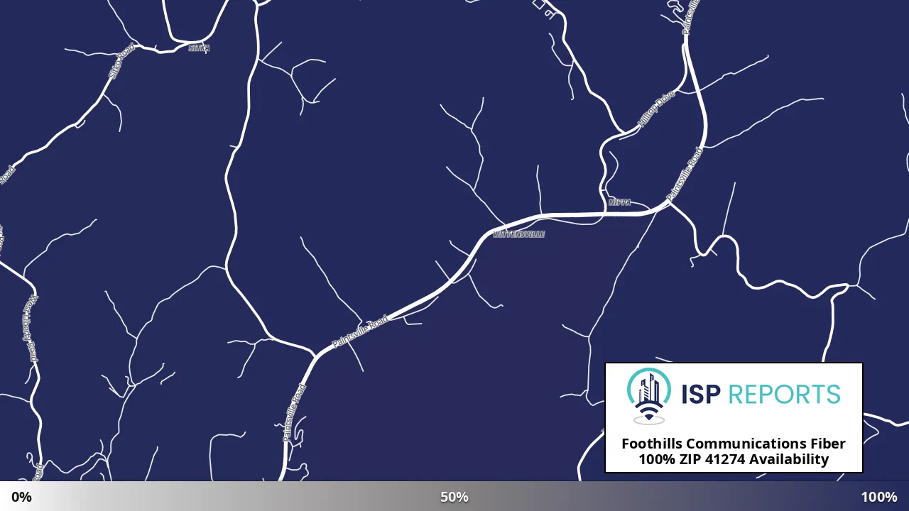 41274, KY map of internet availability