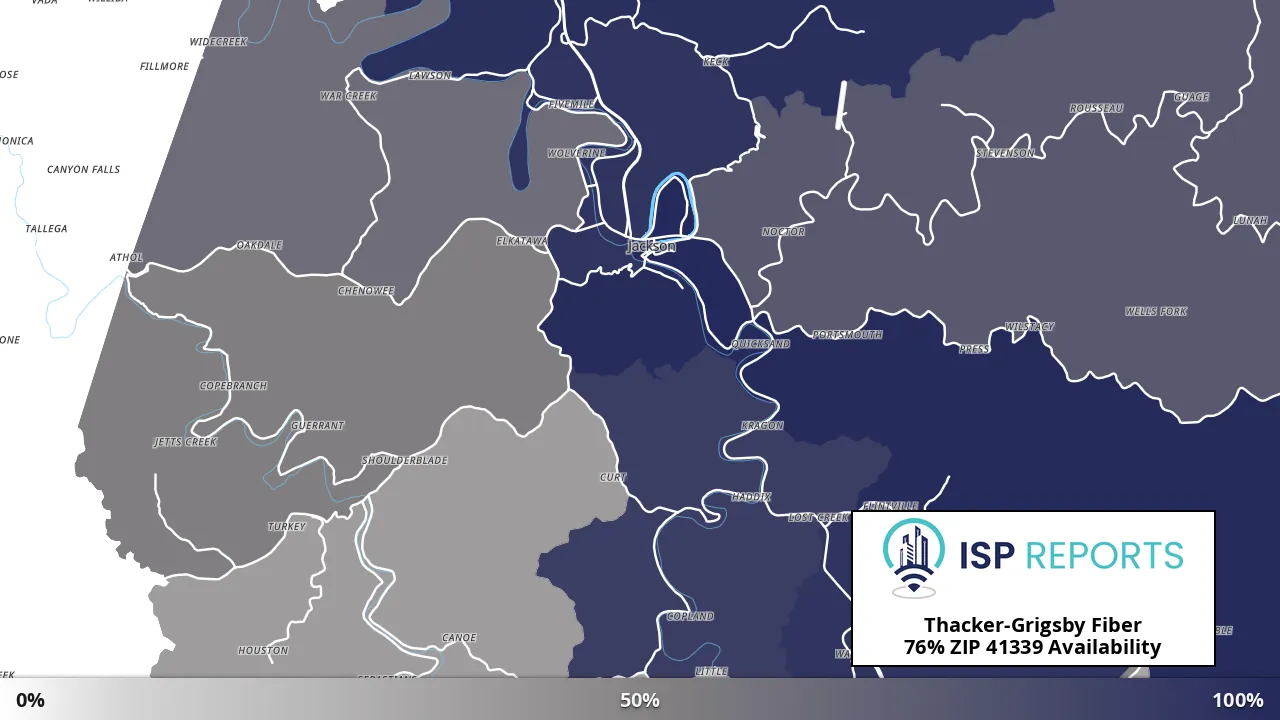 41339, KY map of internet availability