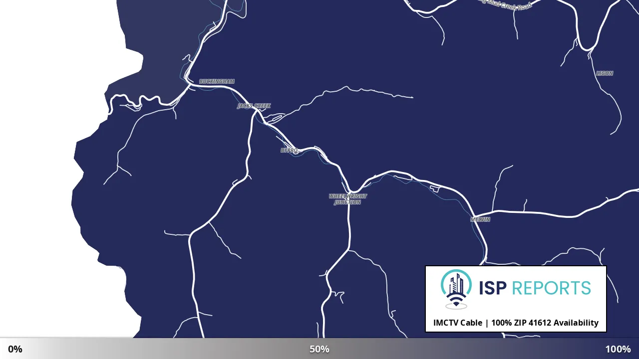 41612, KY map of internet availability