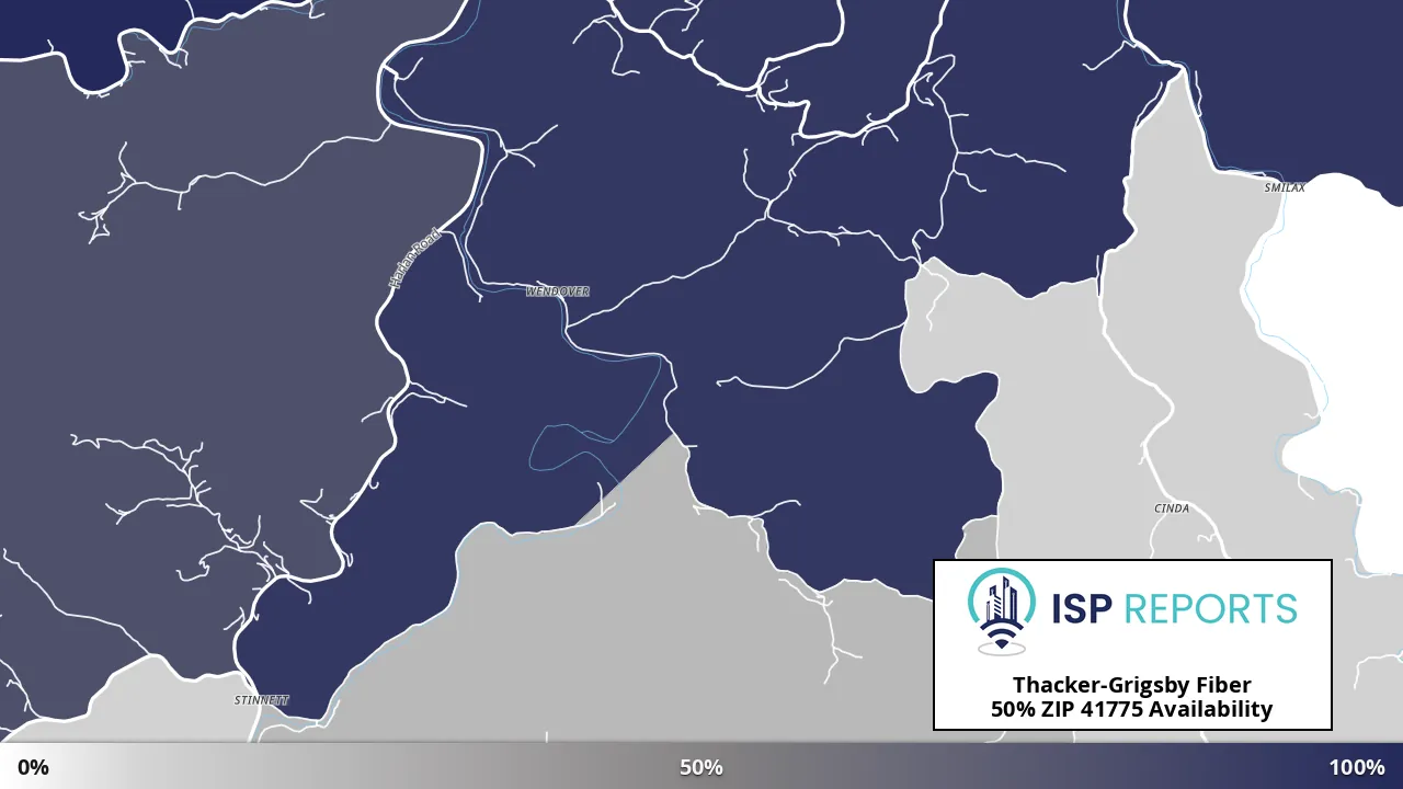 41775, KY map of internet availability