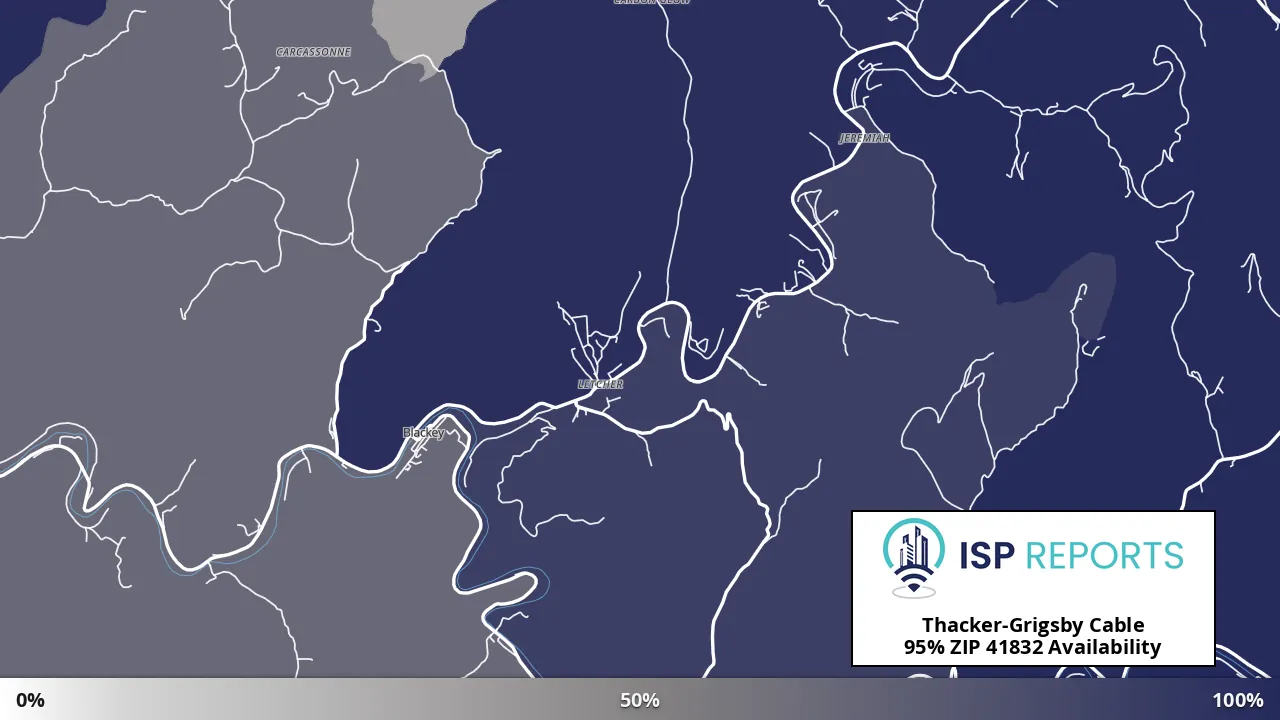 41832, KY map of internet availability