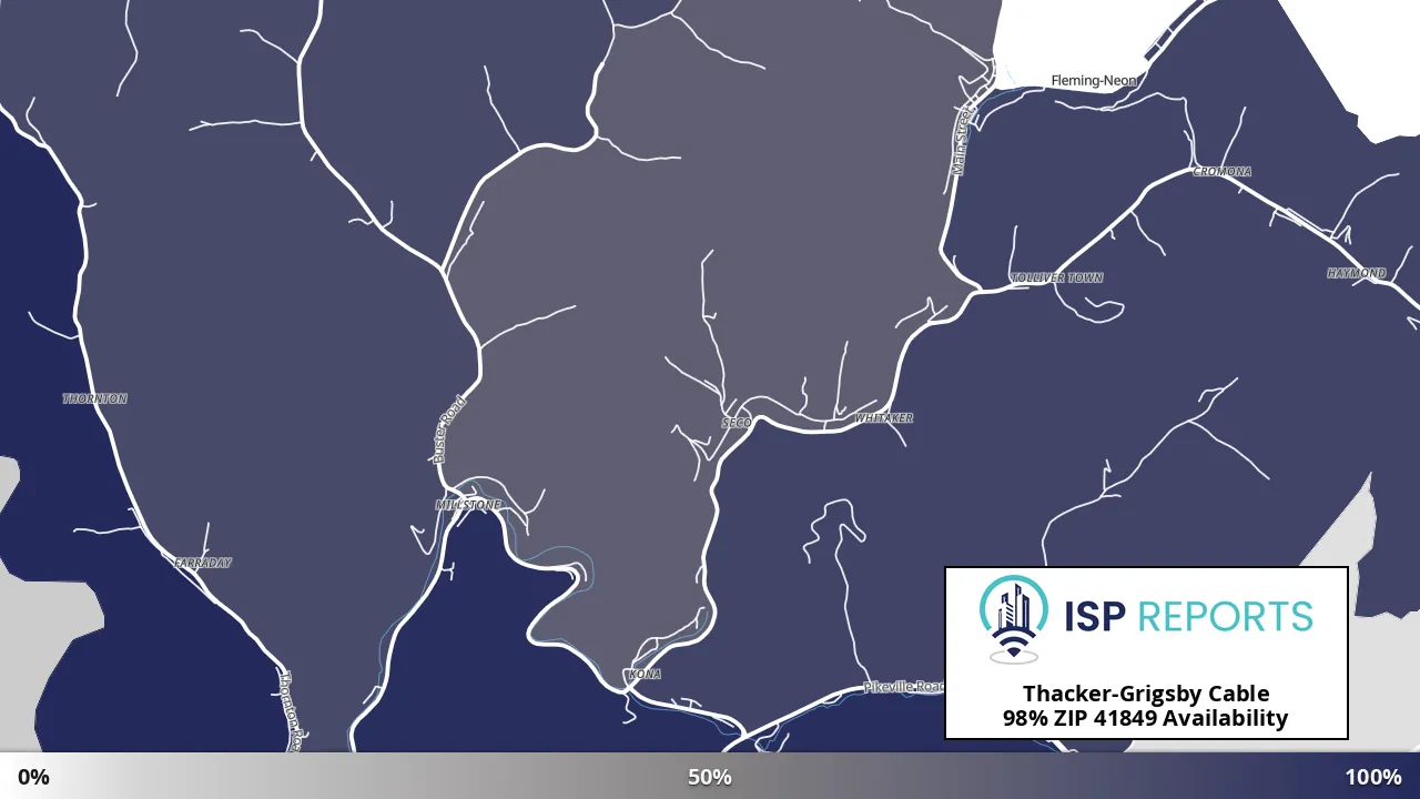 41849, KY map of internet availability