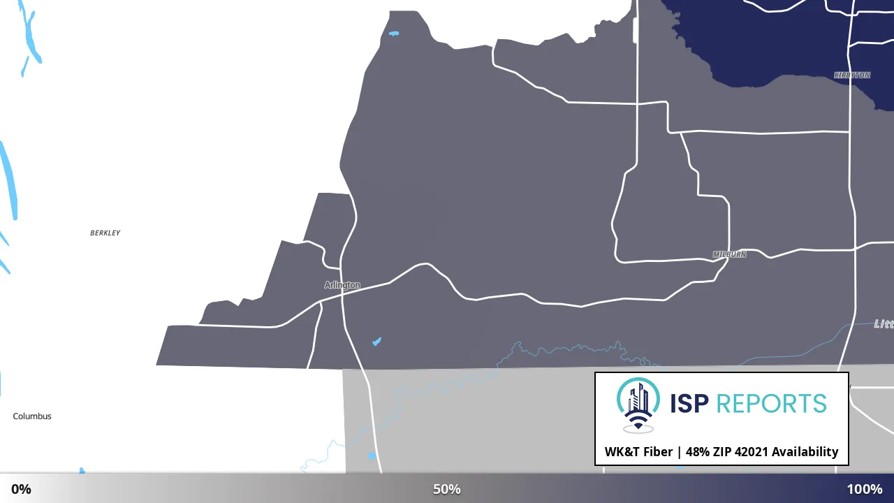 42021, KY map of internet availability