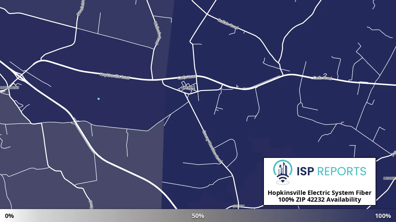 42232, KY map of internet availability