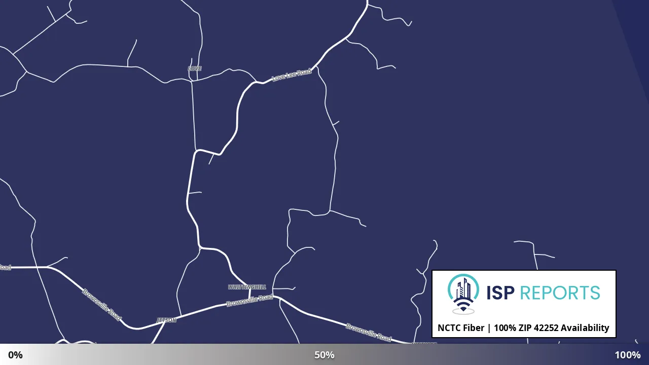 42252, KY map of internet availability