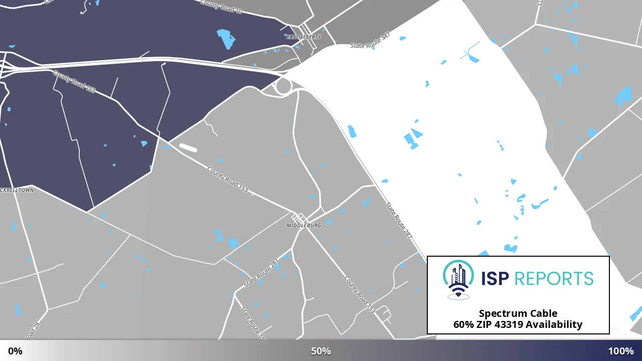 43319, OH map of internet availability