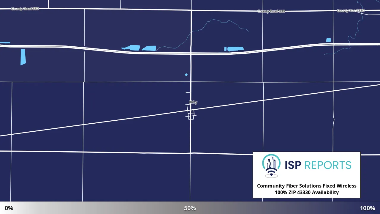 43330, OH map of internet availability