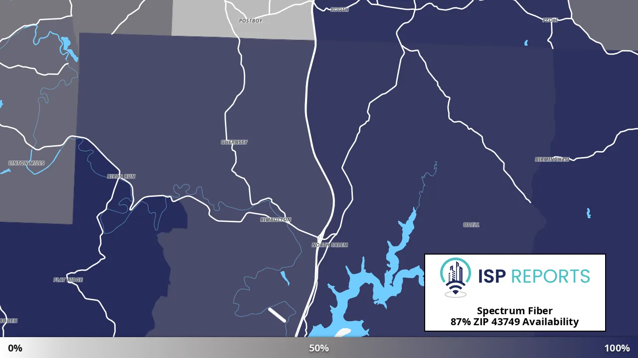 43749, OH map of internet availability
