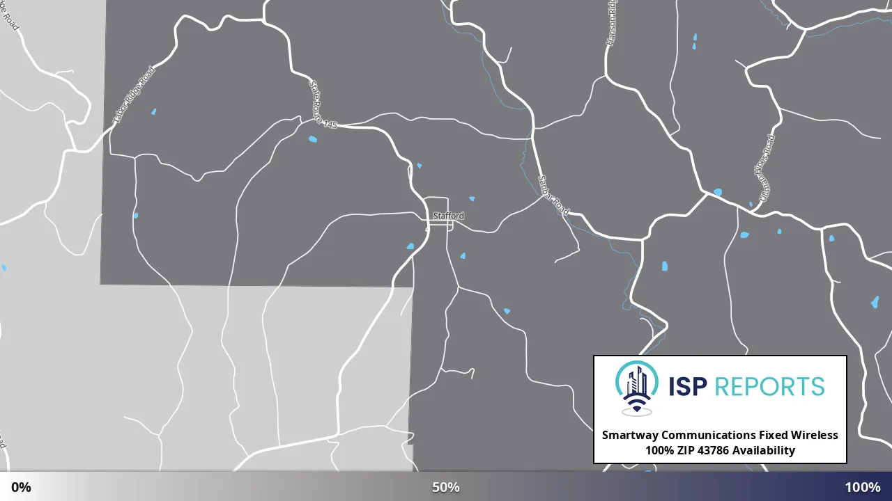 43786, OH map of internet availability