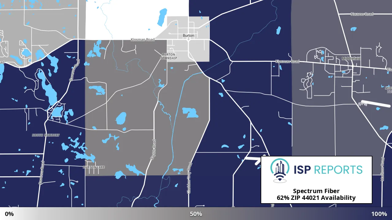 44021, OH map of internet availability