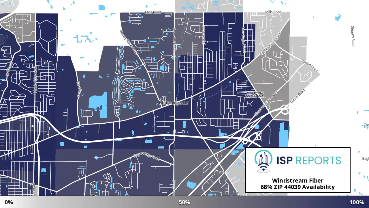 44039, OH map of internet availability