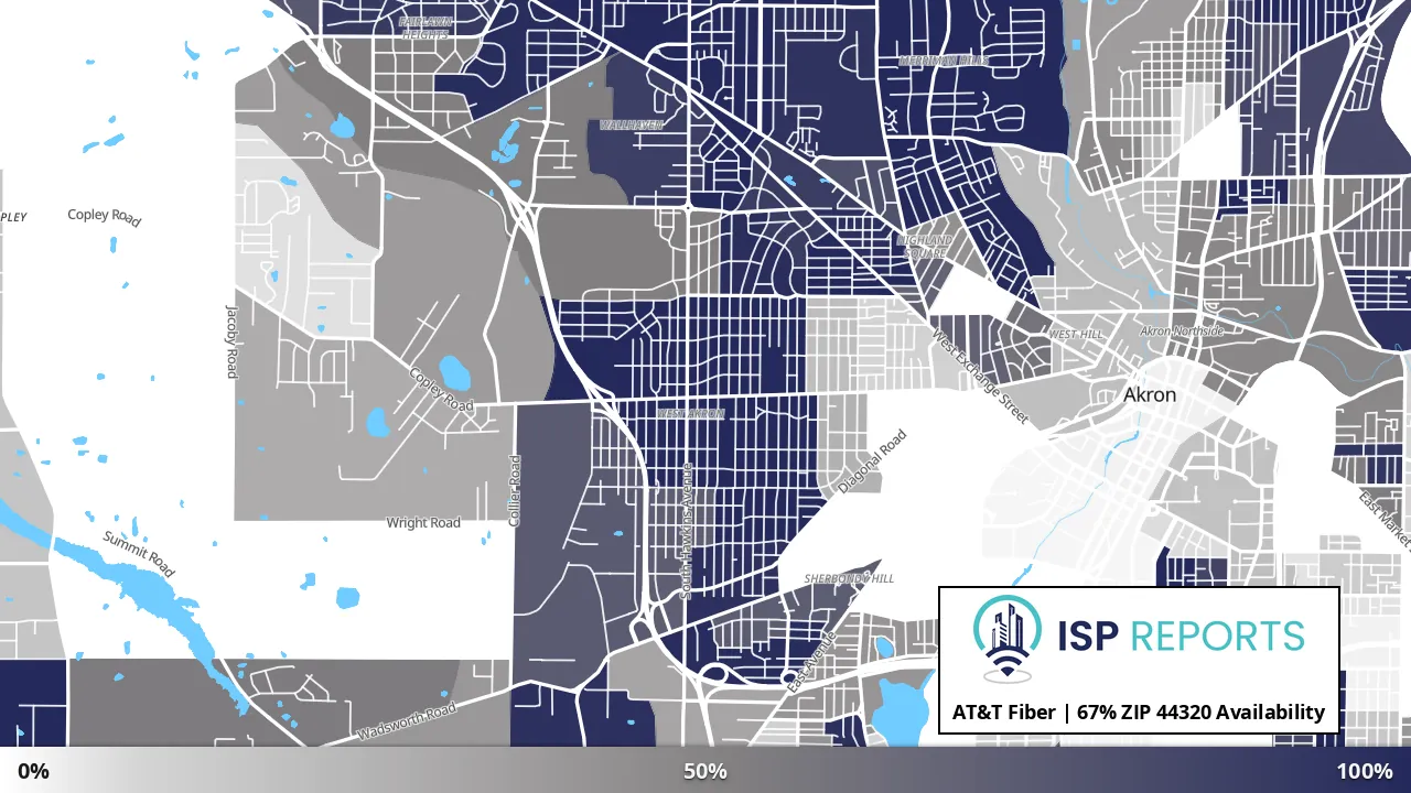 44320, OH map of internet availability