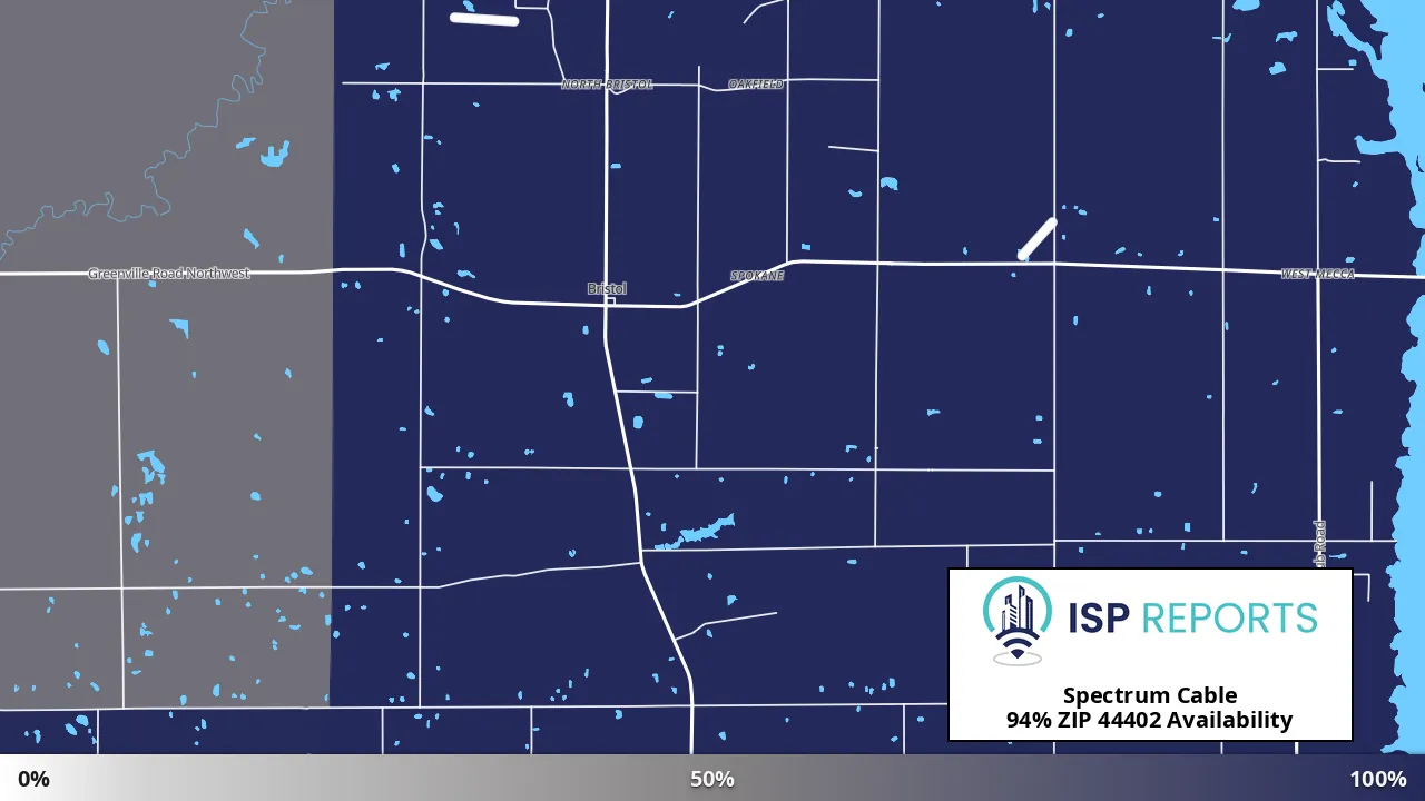 44402, OH map of internet availability
