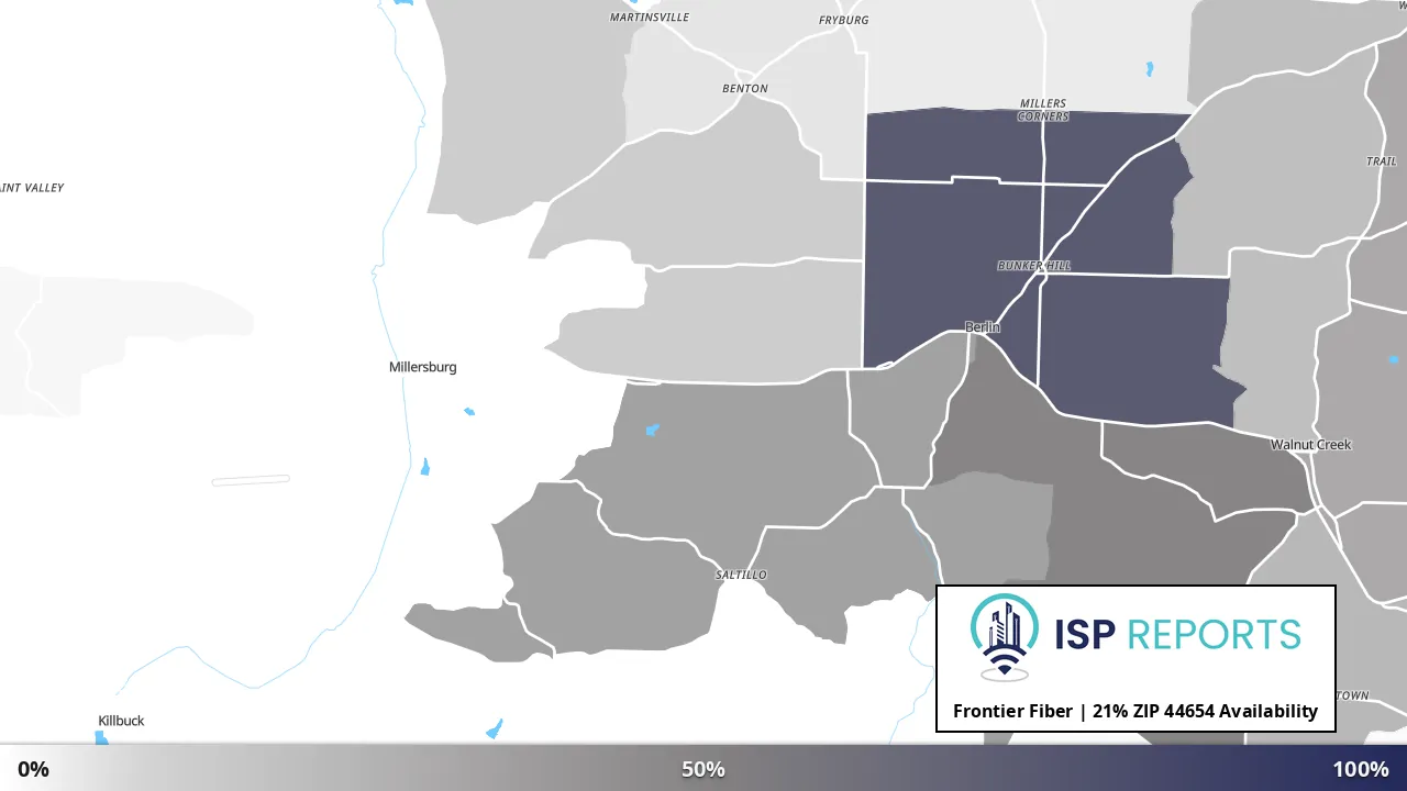 44654, OH map of internet availability