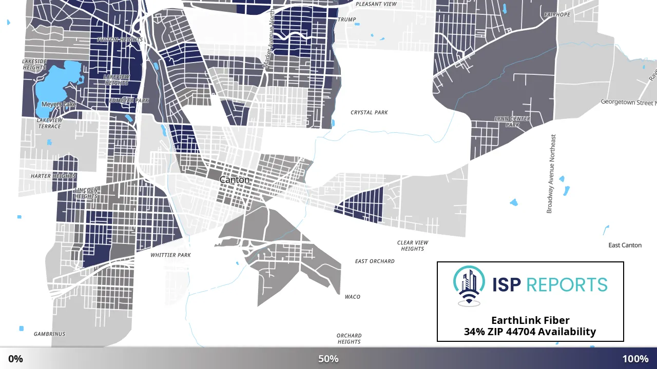 44704, OH map of internet availability