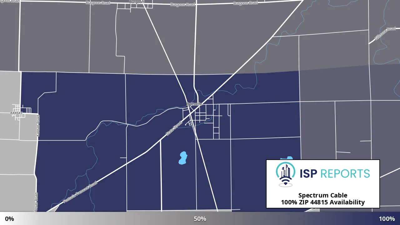 44815, OH map of internet availability