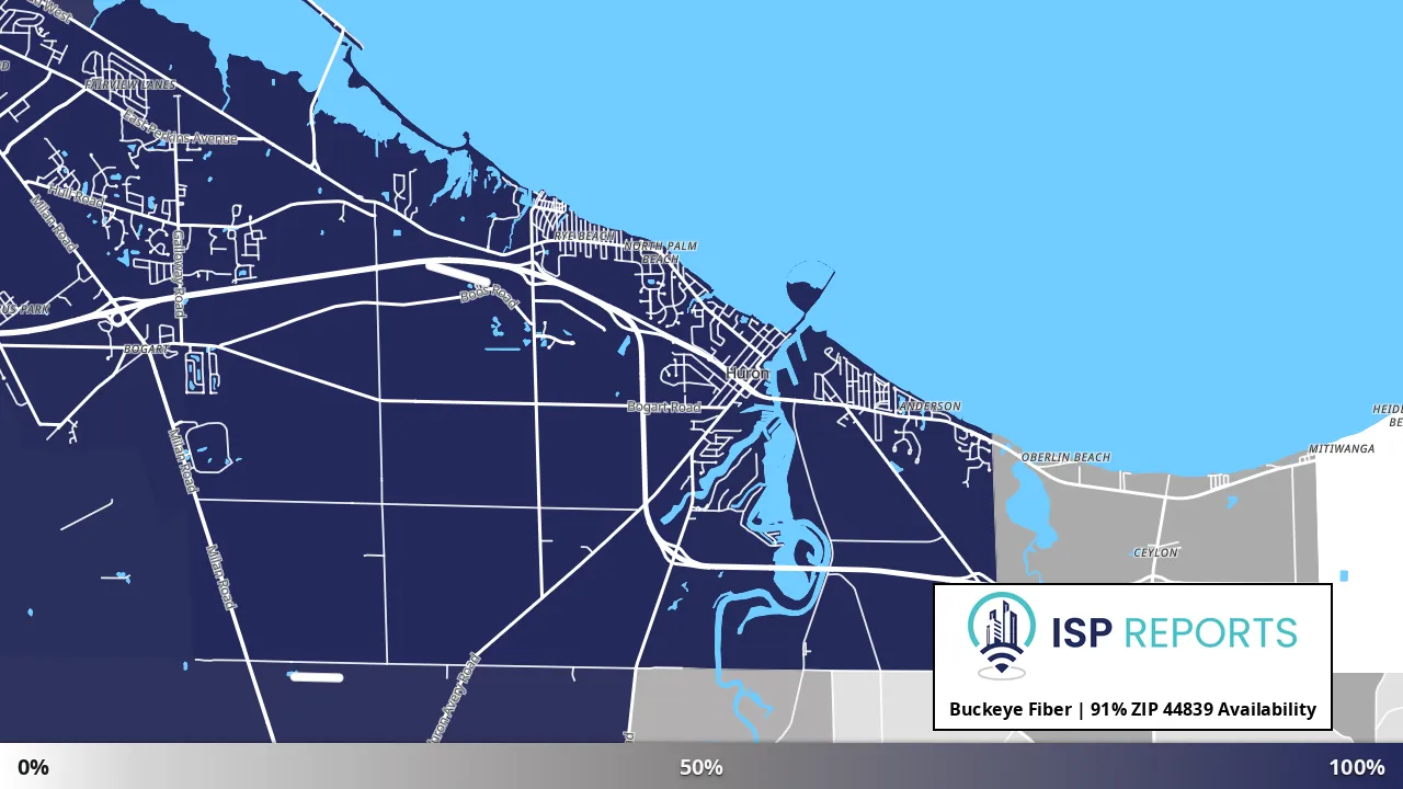 44839, OH map of internet availability