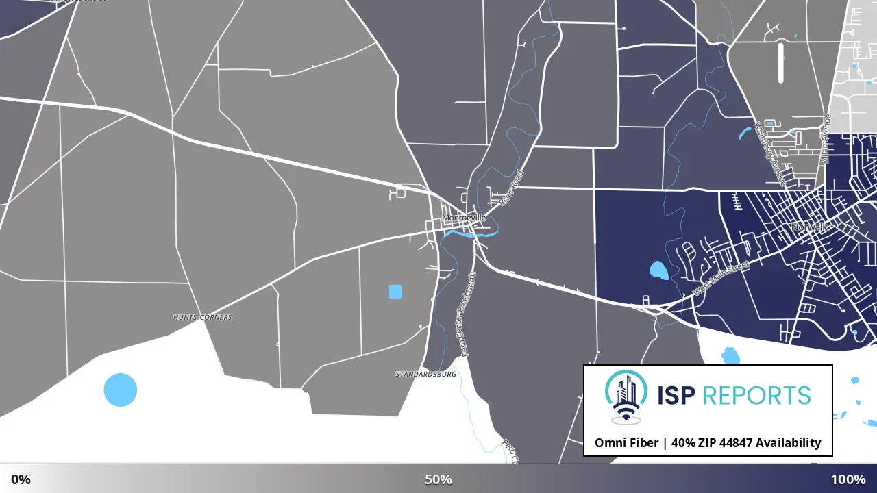 44847, OH map of internet availability