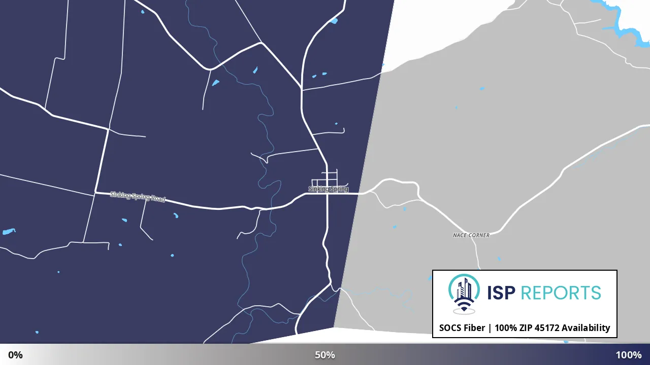 45172, OH map of internet availability