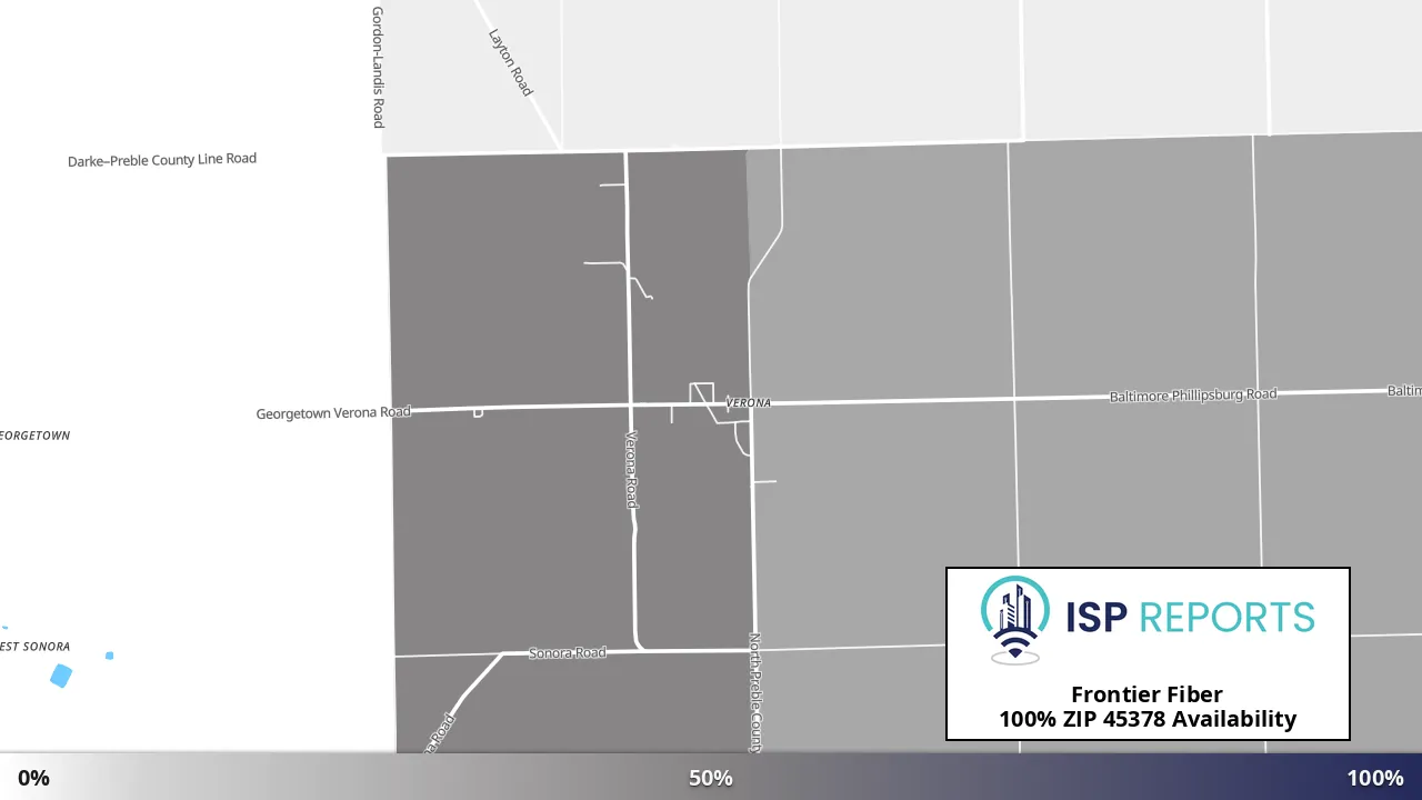 45378, OH map of internet availability