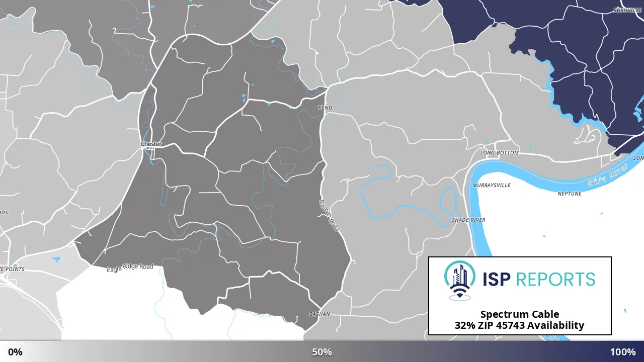 45743, OH map of internet availability