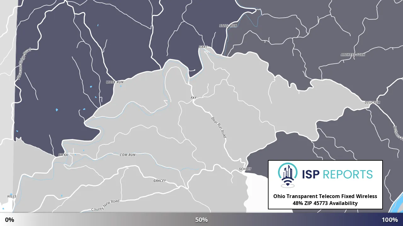 45773, OH map of internet availability
