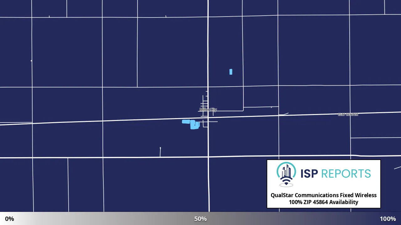 45864, OH map of internet availability