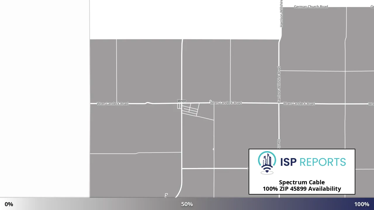 45899, OH map of internet availability