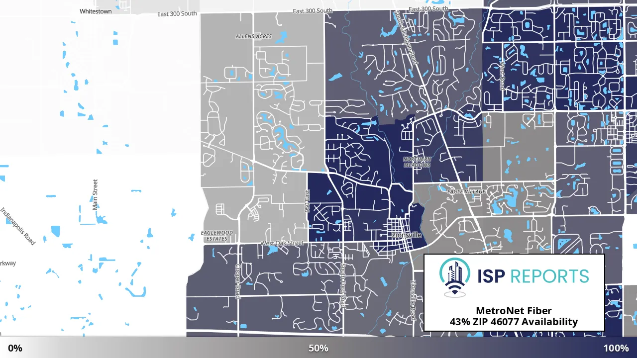 46077, IN map of internet availability