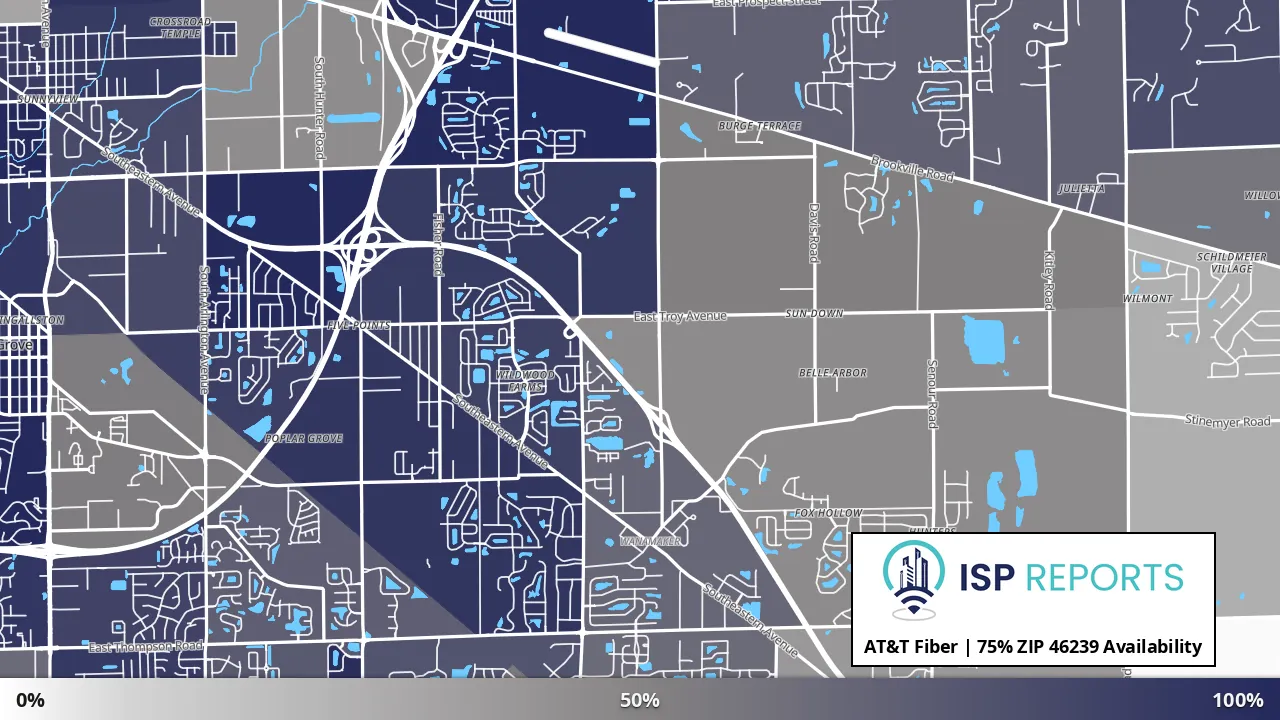46239, IN map of internet availability