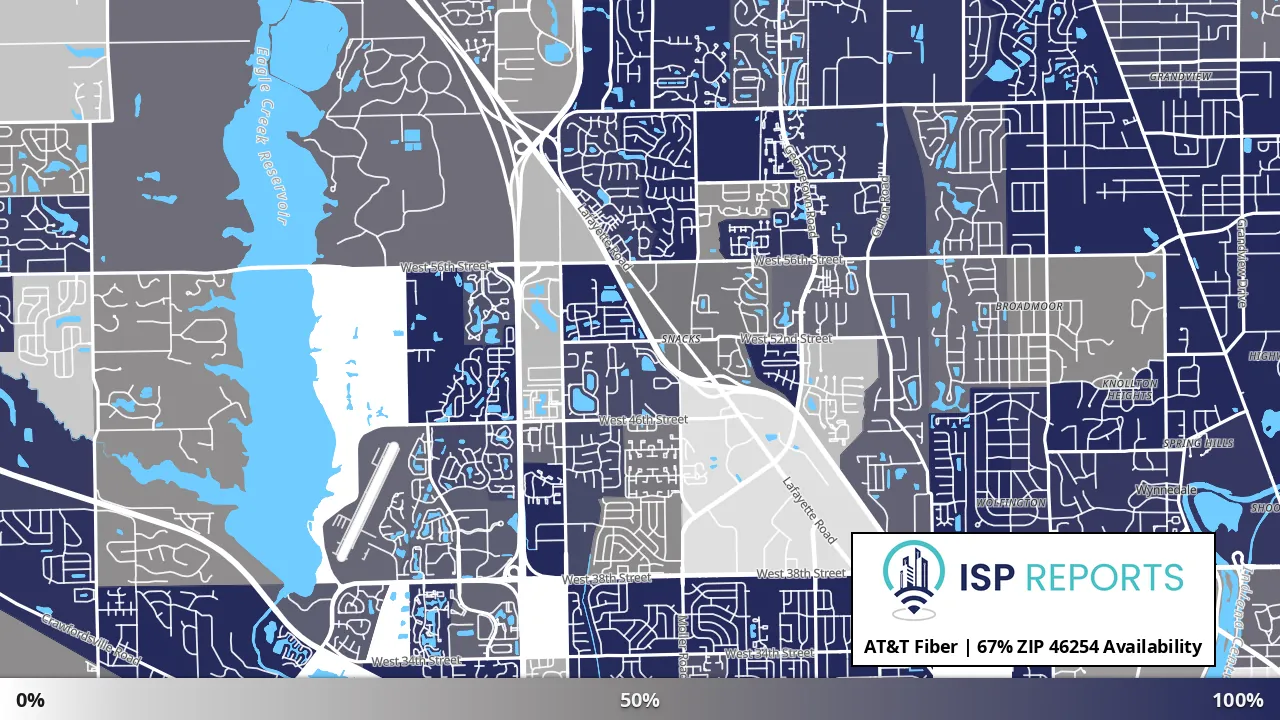 46254, IN map of internet availability
