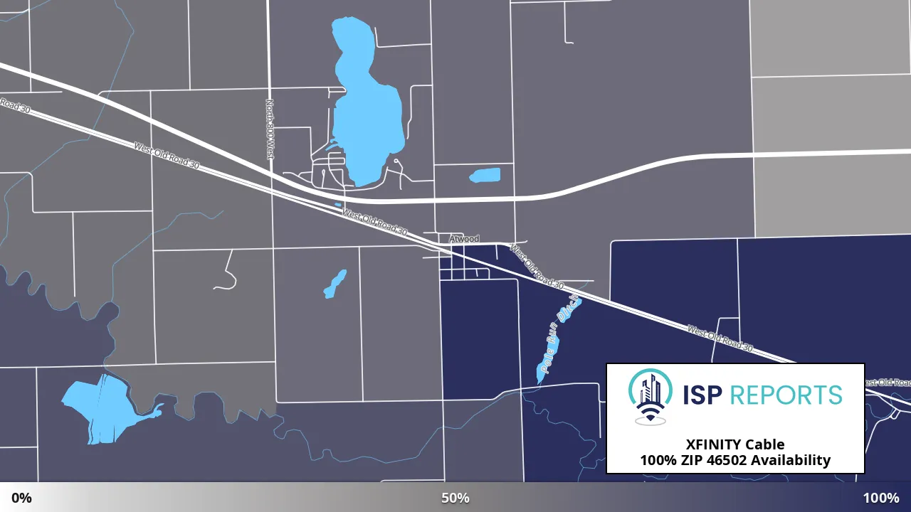 46502, IN map of internet availability
