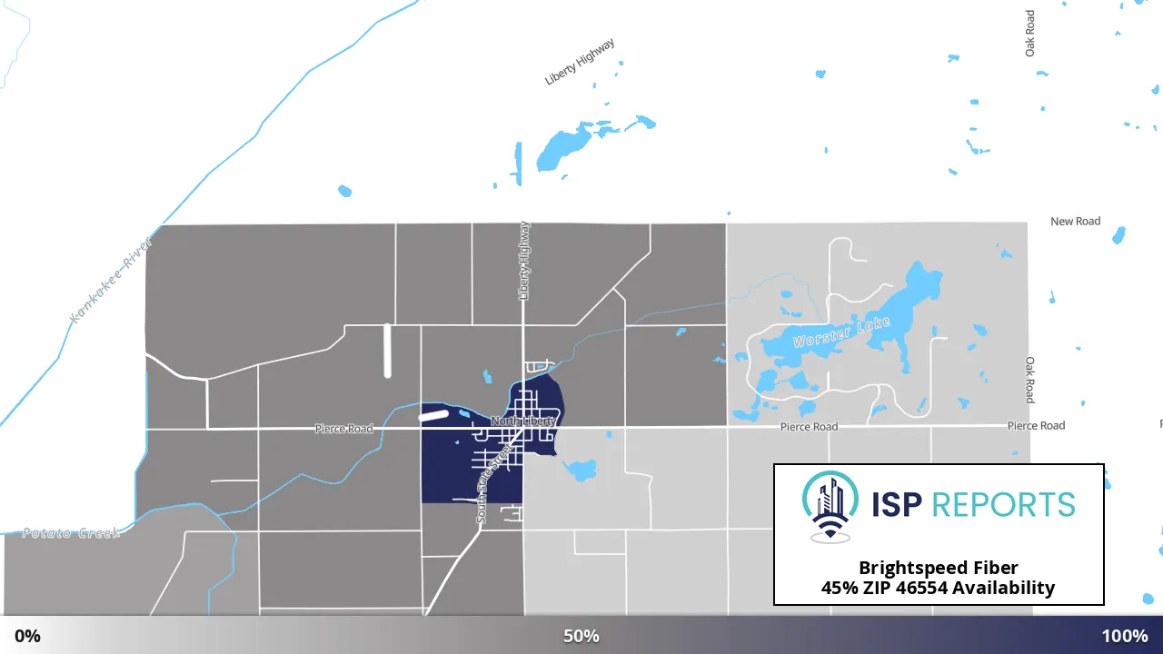 46554, IN map of internet availability