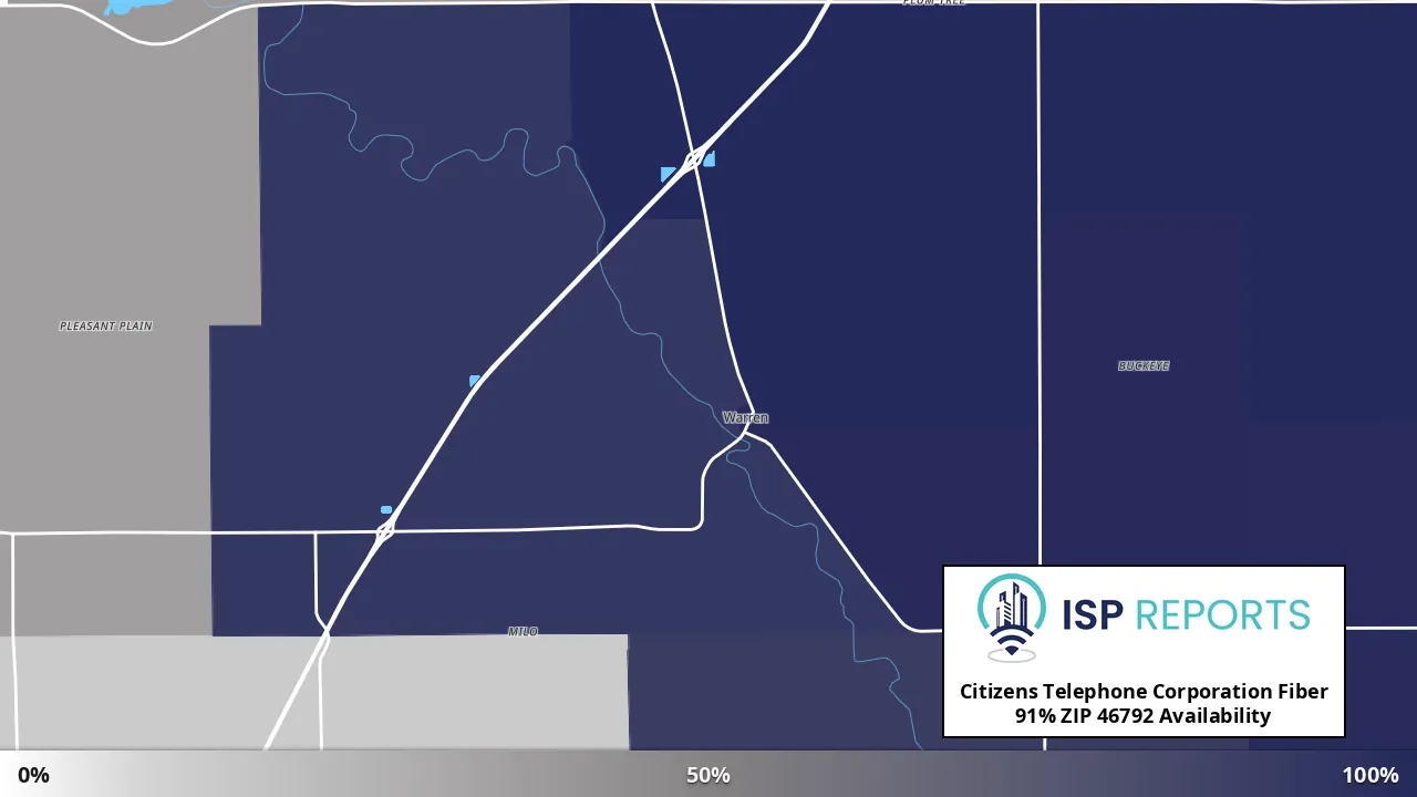 46792, IN map of internet availability
