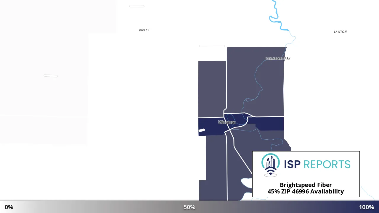 46996, IN map of internet availability