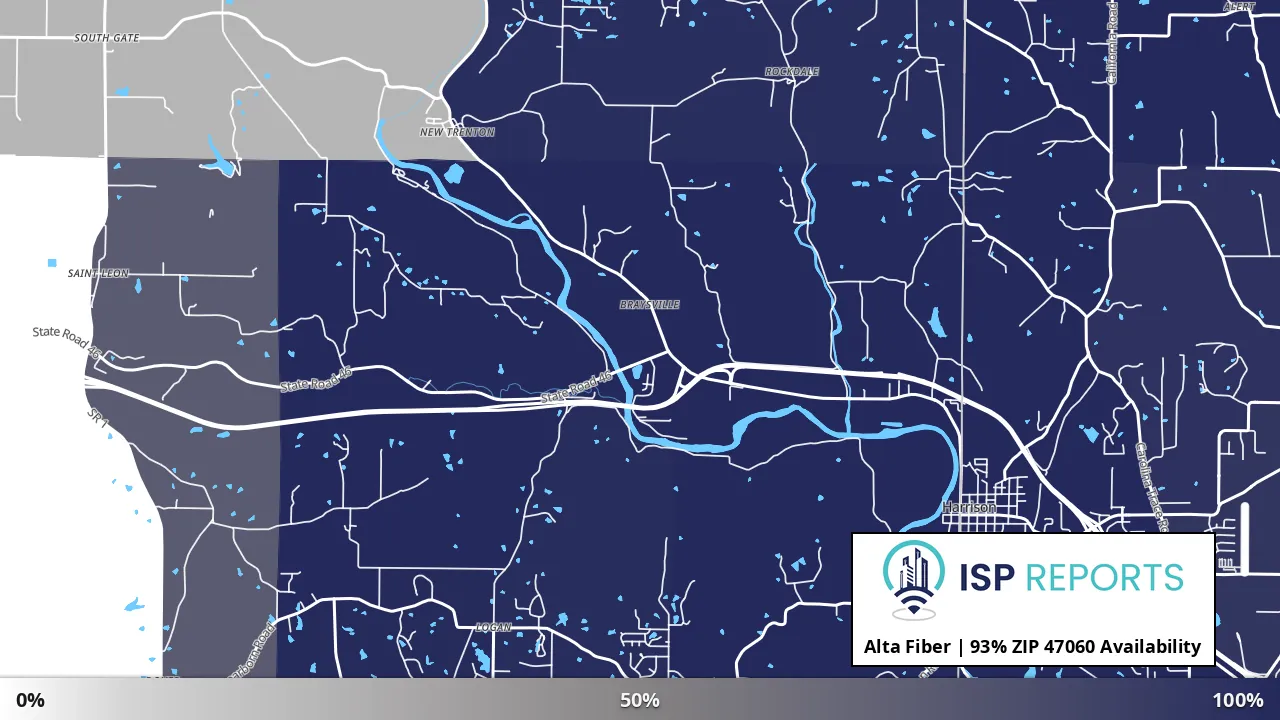 47060, IN map of internet availability