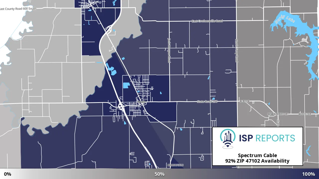 47102, IN map of internet availability