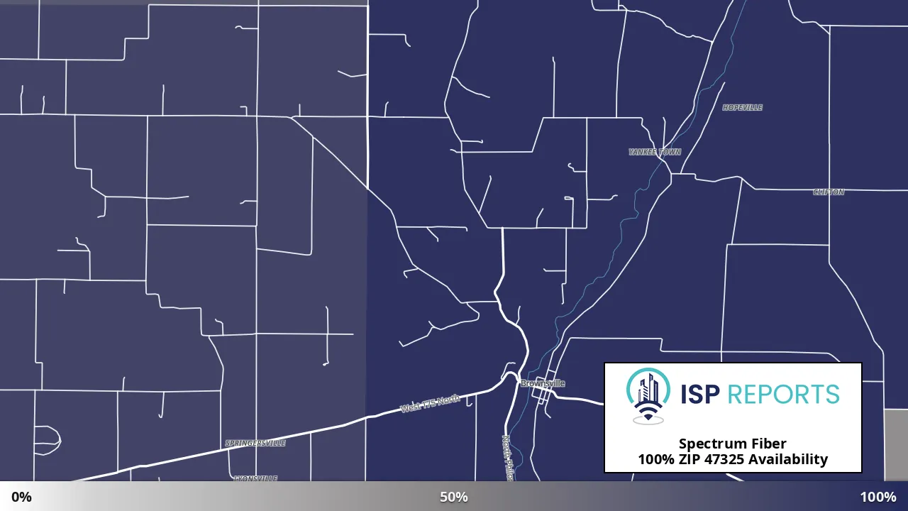 47325, IN map of internet availability