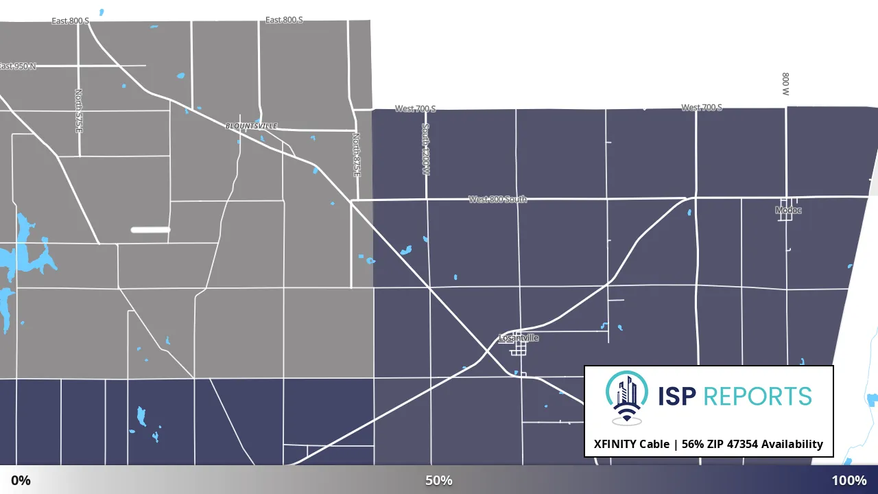 47354, IN map of internet availability