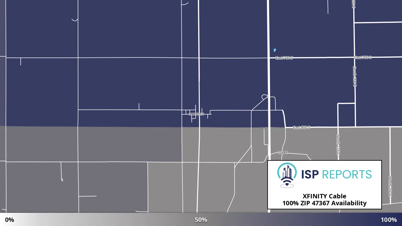 47367, IN map of internet availability