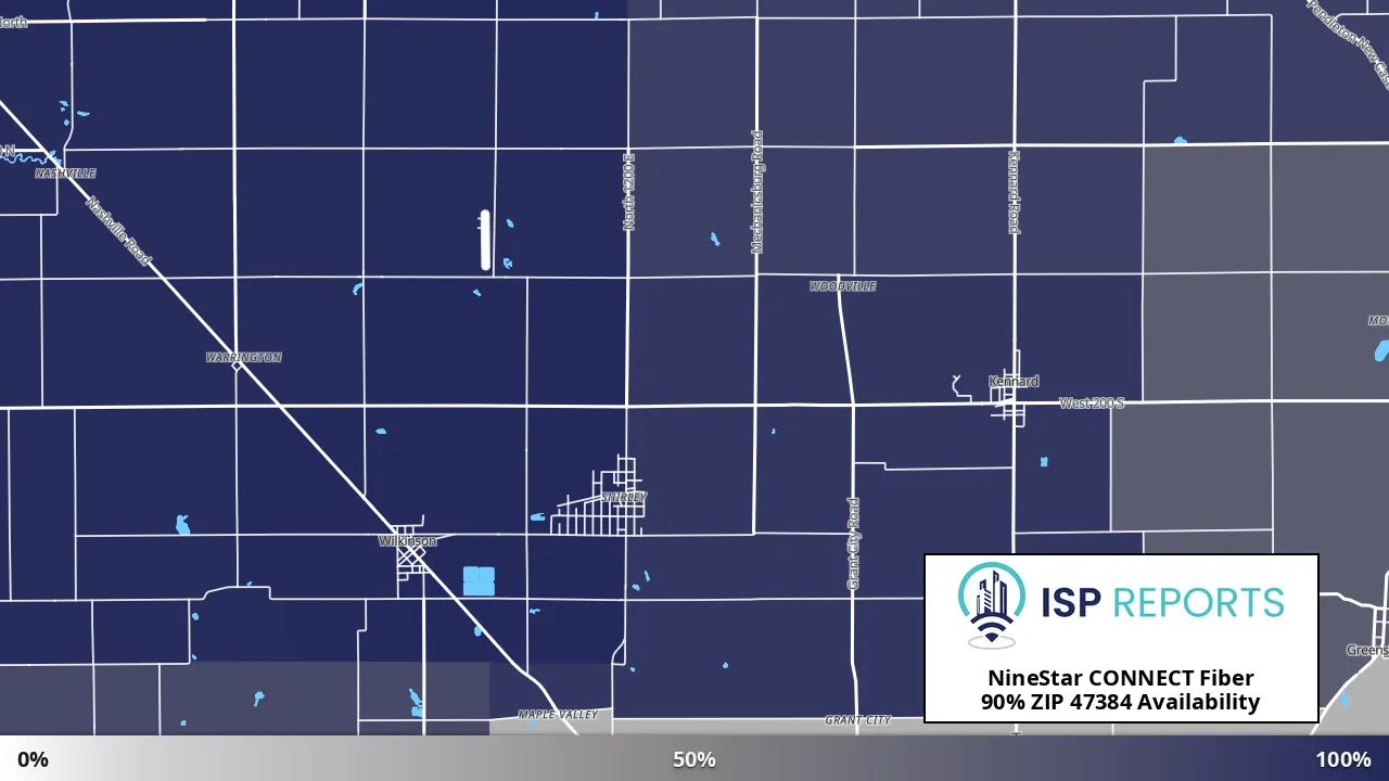 47384, IN map of internet availability
