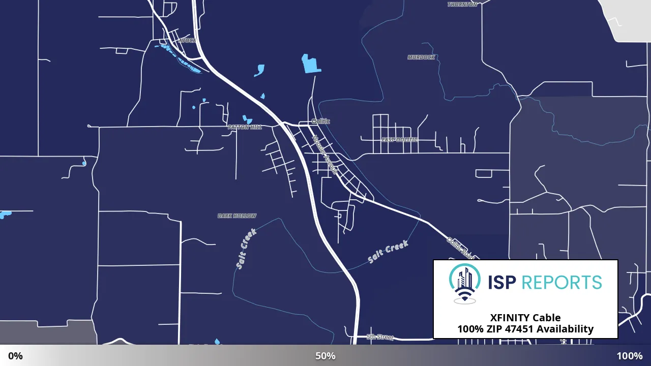 47451, IN map of internet availability
