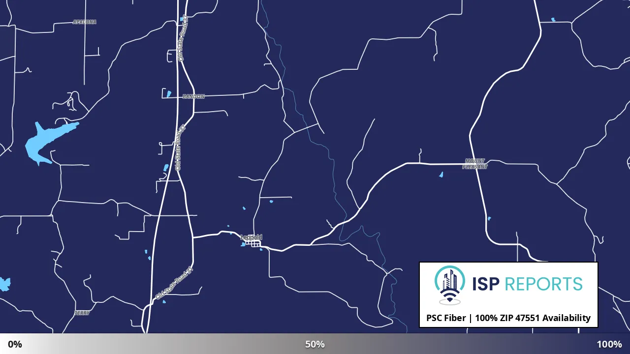 47551, IN map of internet availability