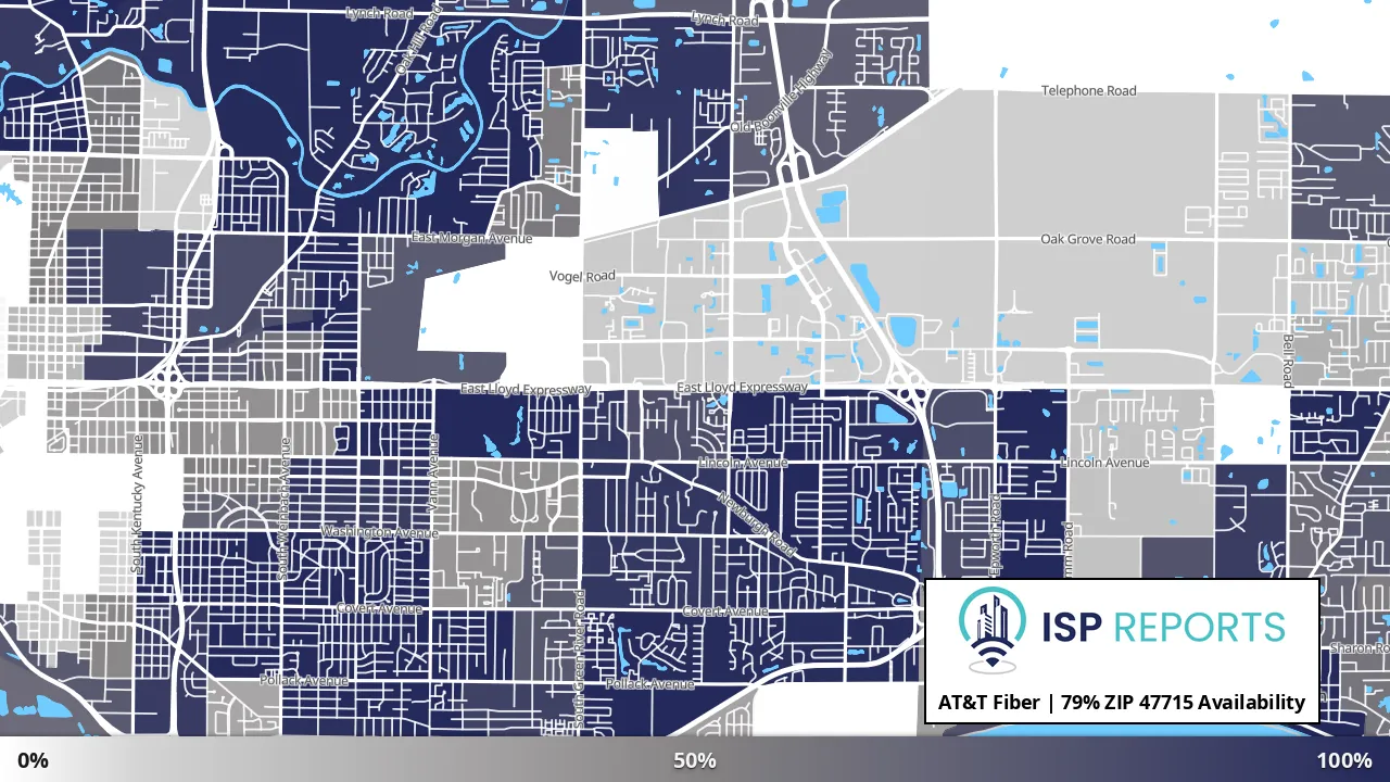 47715, IN map of internet availability