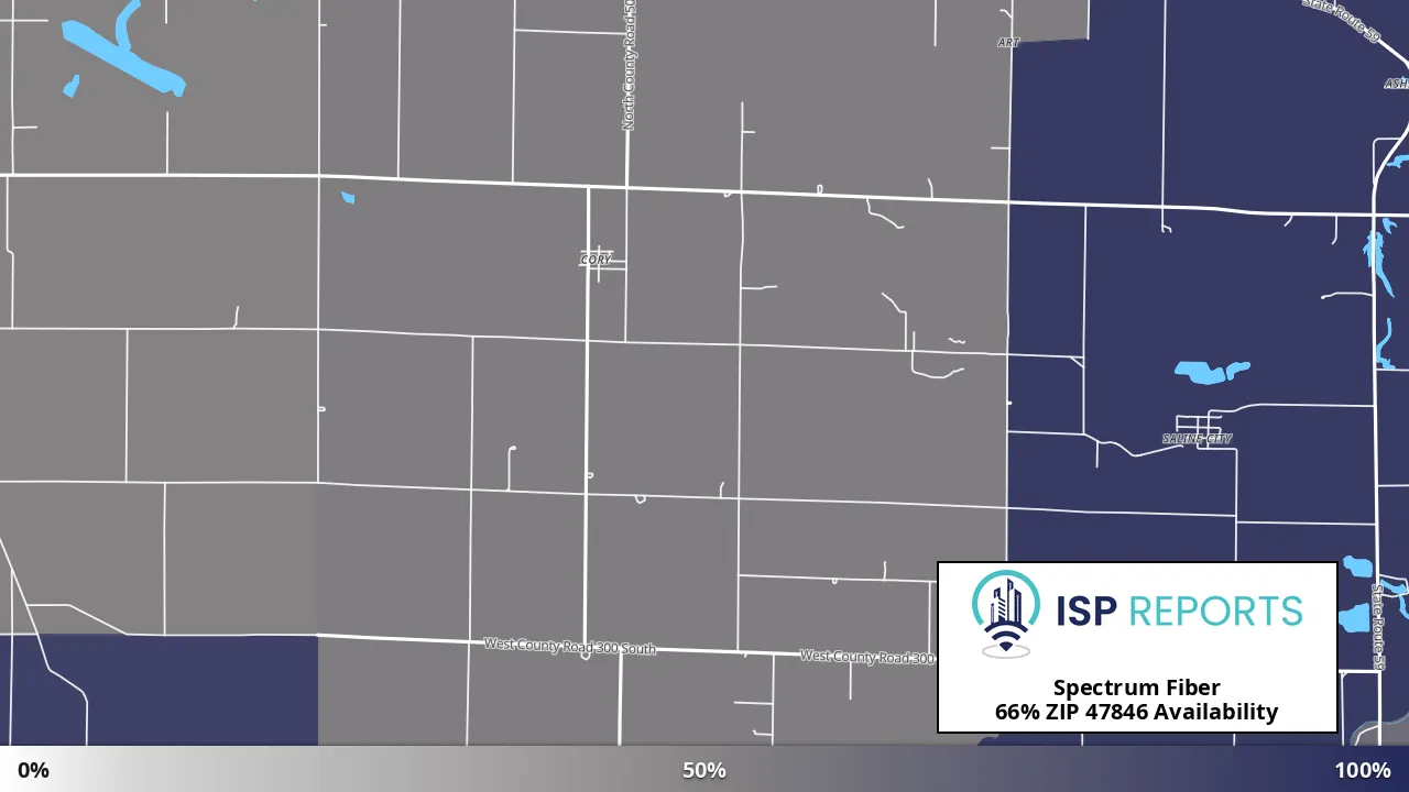 47846, IN map of internet availability