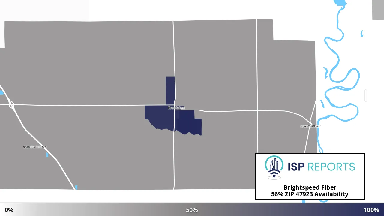 47923, IN map of internet availability