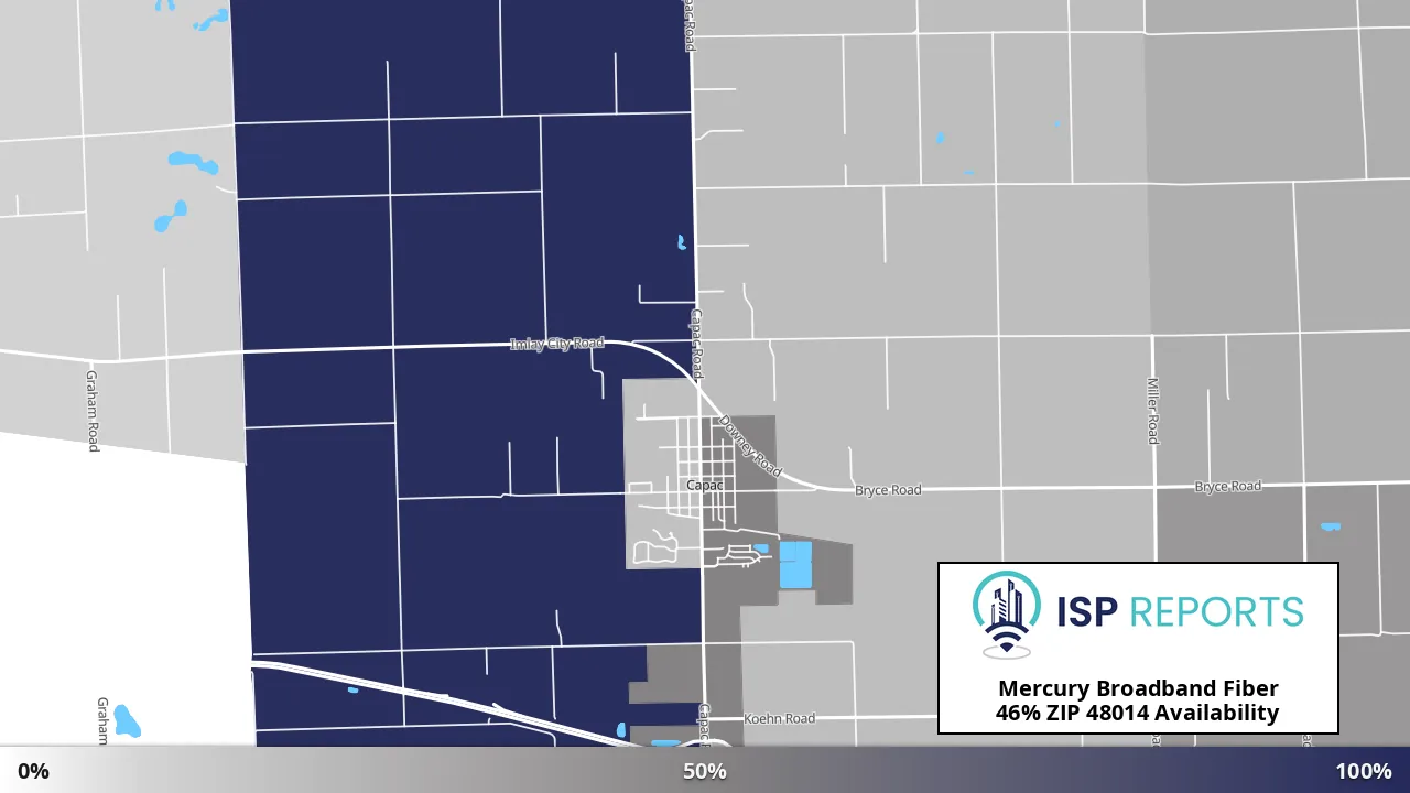 48014, MI map of internet availability