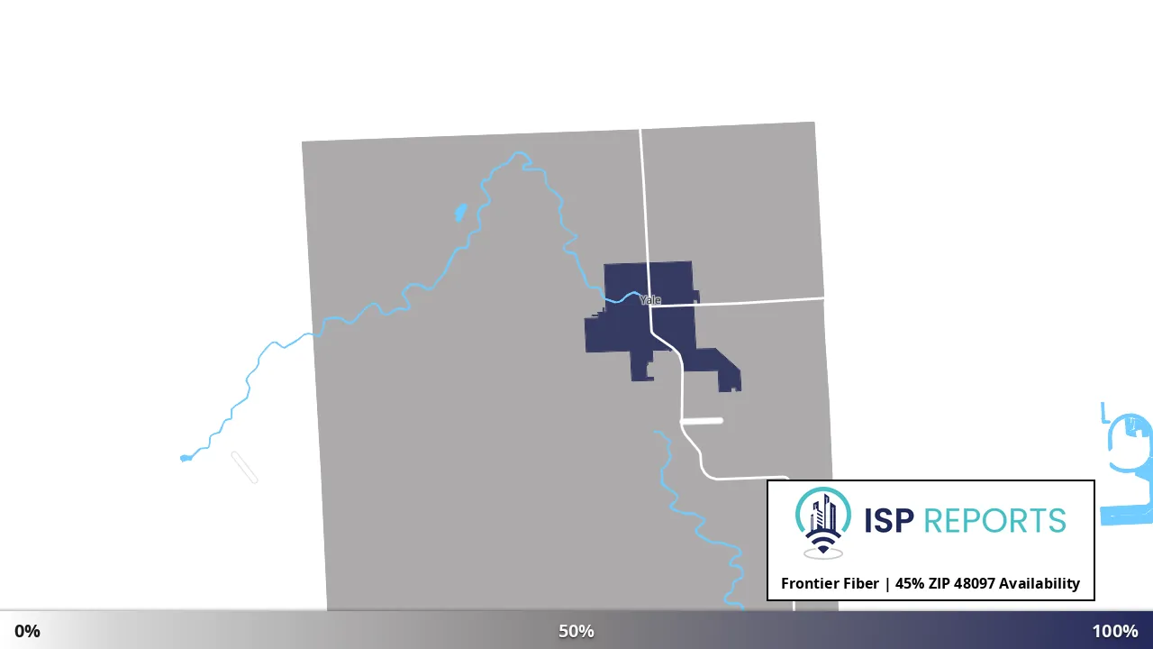 48097, MI map of internet availability